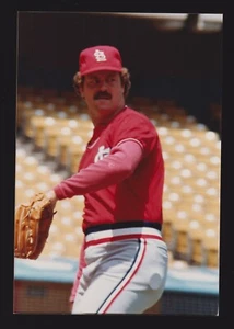 1989 Ted Power CARDINALS UNSIGNIERT 4 x 5-7/8 ORIGINAL SCHNAPPSCHUSS FOTO #5 - Bild 1 von 1