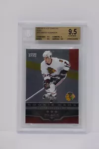 2005-06 Black Diamond Ruby #151 Brent Seabrook/100 Rookie 🔥Beckett 9.5 🔥 - Imagen 1 de 4