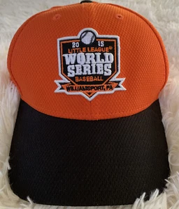 Little League World Series 2015 New Era Hat Size L-XL Caribbean Orange/Black - Picture 1 of 5