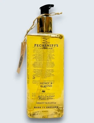 1 Jabón hidratante para lavar manos Pecksniff's England HONEY ALMEND de 16,9 oz Foto 1 de 2