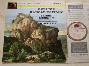 Berlioz Harold IN Italy Colin Davis Original 1st Press Stereo UK ASD537 - Picture 1 of 2