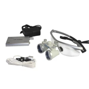 NUOVO laboratorio odontotecnico lente di ingrandimento lente di ingrandimento lente di ingrandimento 3,5 x 420 mm lente di ingrandimento + lampada frontale light - Foto 1 di 7