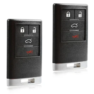 2 Keyless Entry 4-Button Remote Key Fob for 2008 2009 Cadillac DTS OUC6000066 - Picture 1 of 5