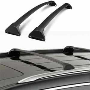 2Pcs Fits for Acura MDX 2014-2019 Aluminum Roof Rail Rack Cross Bar Crossbar - Bild 1 von 7