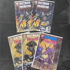 BATMAN VERSUS PREDATOR # 1  (DC COMICS 1991) & Other Batman Versus Predator Lot