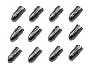 66-72 Chevelle GTO Tempest 442 Skylark Chrome Piping End Caps Bucket Seats 12pcs - Picture 1 of 1