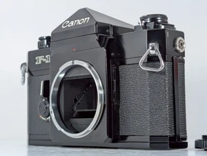 [Apps Near Mint] Canon F-1 F1 Late 35mm SLR Film Camera Body Black from Japan - Picture 1 of 17