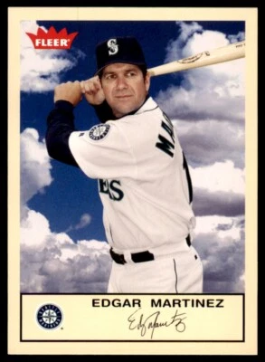 2005 Fleer Tradition Edgar Martinez . Seattle Mariners #131 - Image 1 of 2