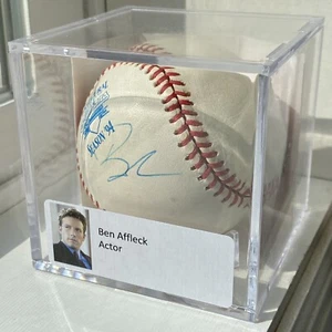 Ben Affleck Batman signiert MLB AL Baseball Auto Film Schauspieler Promi JSA - Bild 1 von 4