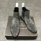 Mens Real Suede Leather Chelsea Boots Shoes Business Work Office Roma Cowboy L