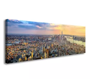 Bilder Leinwand 120 x 40 New York auf Rahmen Wandbild Visario Bild 5735 - Bild 1 von 1