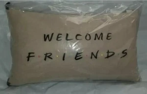 NEW Pottery Barn 25th Anniversary Friends Welcome FRIENDS 12x26 Pillow - Picture 1 of 1
