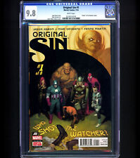 Original Sin #1 CGC 9.8 Death of Uatu The Watcher Key Issue Marvel Comics NM