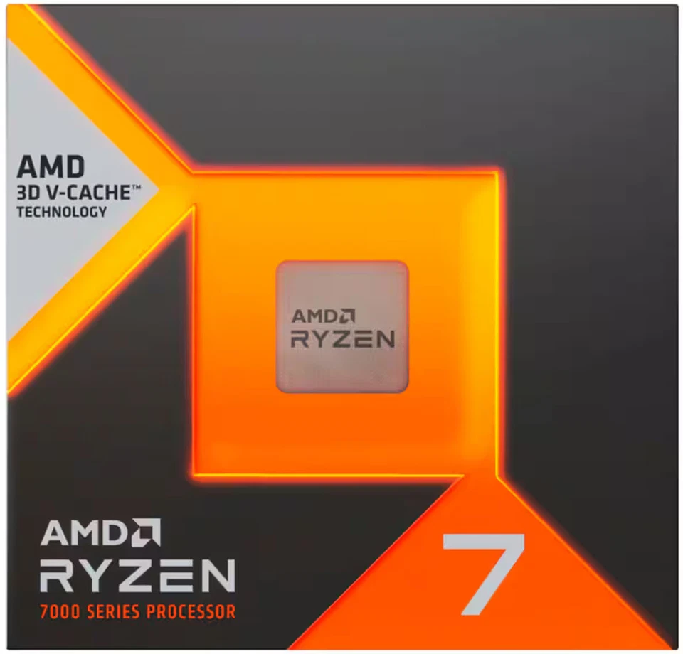 AMD - Ryzen 7 7800X3D 8 núcleos - 16 hilos 4,2 GHz (5,0 GHz Max Boost) Socket A... Foto 1 de 4