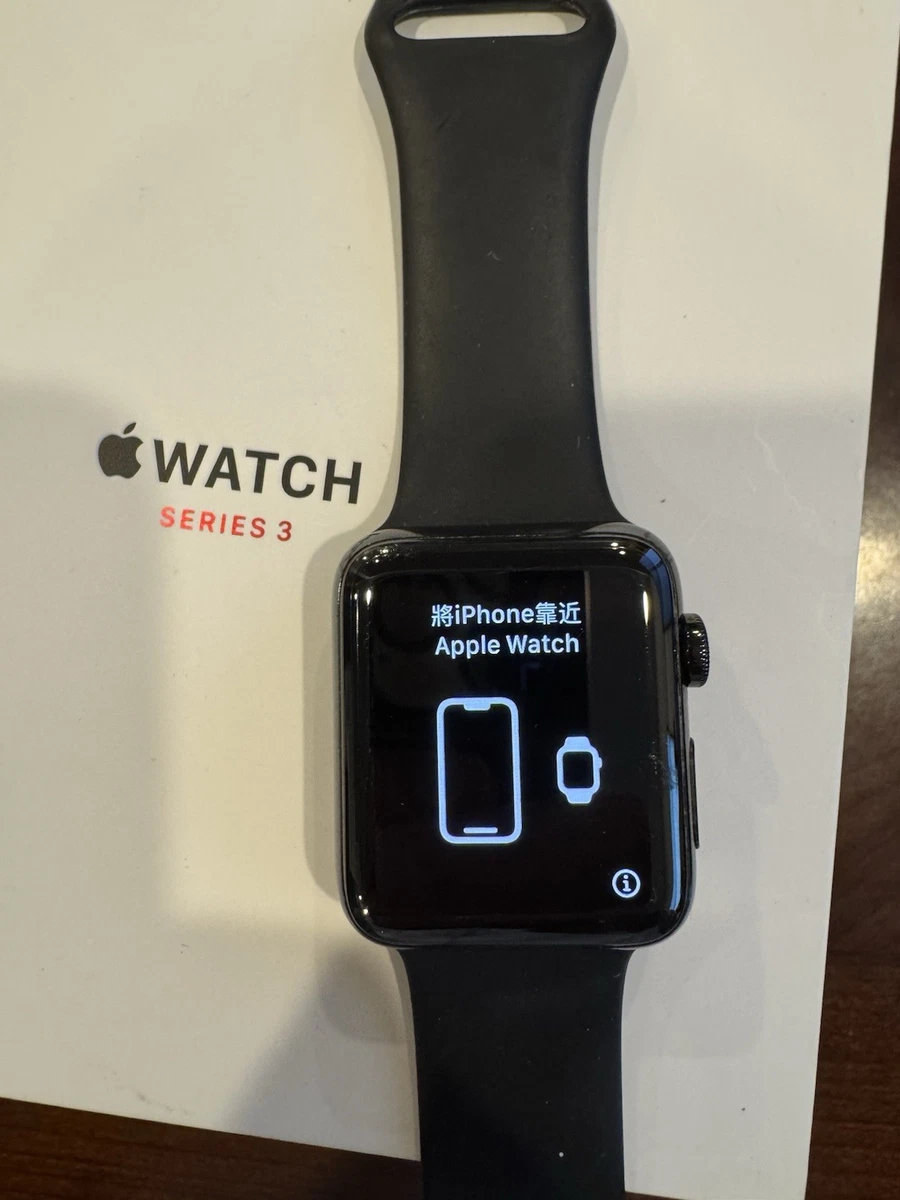 Apple Watch Series 3 Blue Smart 42 mm Case Wristwatches for sale
