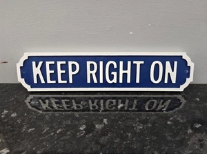 keep right on birmingham city fc street sign waterproof - Picture 1 of 4