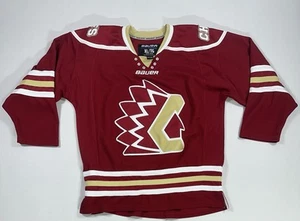 Camiseta deportiva de hockey Spokane Chiefs juvenil XL Bauer roja dorada granate equipo WHL - Imagen 1 de 5
