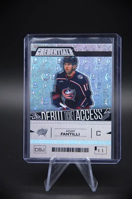 2023-24 Upper Deck Credentials Adam Fantilli /399 Debut Ticket Access Columbus - Image 1 of 2