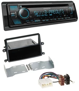 Kenwood Bluetooth USB CD MP3 DAB Autoradio für Mitsubishi L200 (KAOT, ab 2006) - Bild 1 von 5