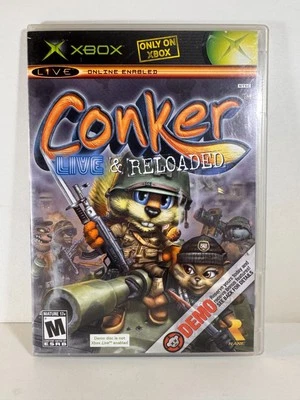 DEMO Conker: Live & Reloaded  (Demo Disc) (Microsoft Xbox, 2004) Tested - Image 1 of 3