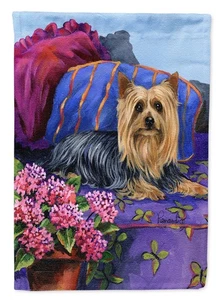 Caroline's Treasures Silky Terrier Luxurious House Flag PPP3192CHF - Picture 1 of 4