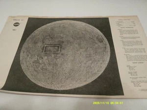 RARE VINTAGE 1969 APOLLO 12  NASA 507 GENERAL LUNAR DATA SHEETS, MICHOUD ASSY - Picture 1 of 6