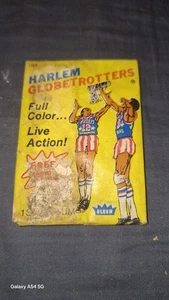 1971 Fleer Harlem Globetrotters Basketball Wax Pack Unopened - Picture 1 of 2
