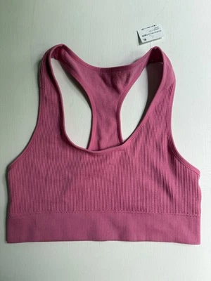 Sujetador Bralette Acanalado Bailey Para Mujer Honeydew Rosa Talla GRANDE Foto 1 de 3