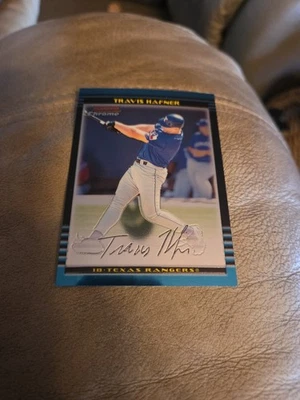 Tarjeta de novato Travis Hafner 2002 Bowman cromo #147, Texas Rangers Foto 1 de 2
