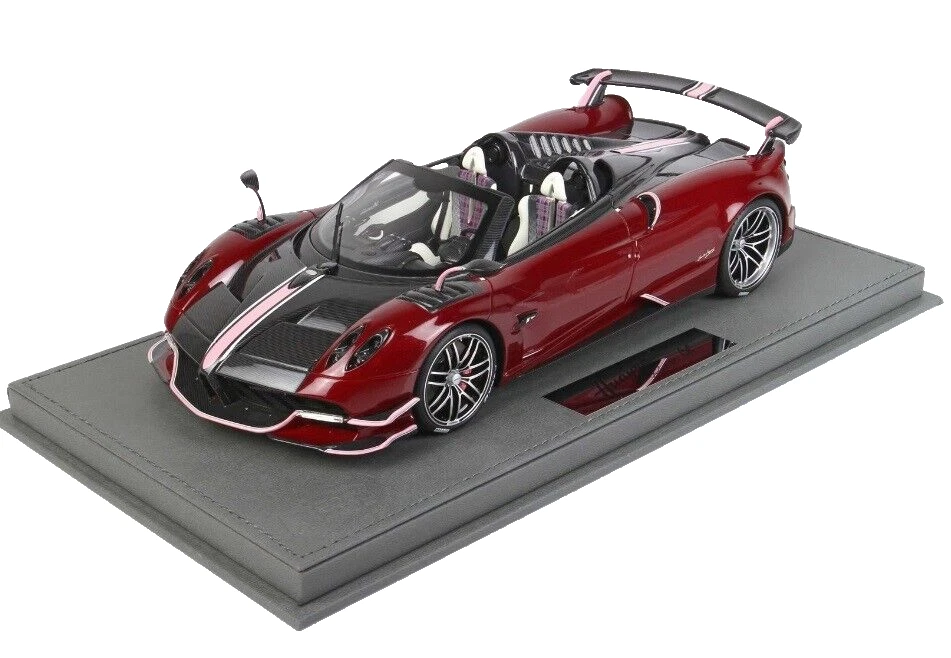 1/18 Pagani Huayra Roadster BC Modelo Rojo Especial con Vitrina por BBR P18159C1 Foto 1 de 1