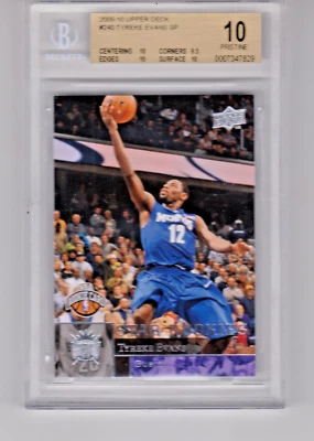 Tyreke Evans 2009-10 Upper Deck #240 Memphis Grizzlies novato BGS 10 impecable Foto 1 de 2