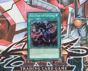 YuGiOh Spell The Fang of Critias LEDD-ENA22 Common - Bild 1 von 2