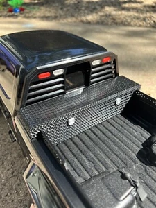 CEN F250 / F450 Ranch Rack & Diamond Plate Crossover Toolbox Combo - Picture 1 of 6