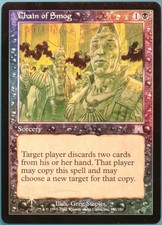 Chain of Smog FOIL Onslaught NM Black Uncommon MAGIC CARD (ID# 223927) ABUGames