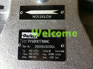 New Parker PV140R1K1T1NMMC piston pump Fast Shipping via FedEx or DHL - Picture 1 of 3