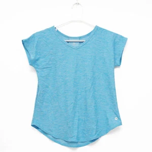 Tuff Athletics Girl's Short Sleeve T Shirt, Bonnie Blue, Size XL/16 - Picture 1 of 3