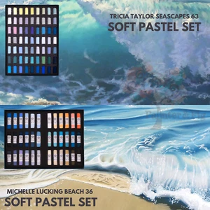 Unison Soft Pastels - Hand Rolled - Half/Full Sets, 12, 16, 18, 30, 63, 72, 120 - Picture 1 of 32