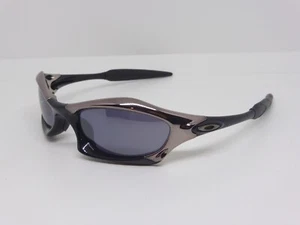 Oakley Splice Black Chrome w/Black Iridium lens SKU 03-721 - Picture 1 of 17