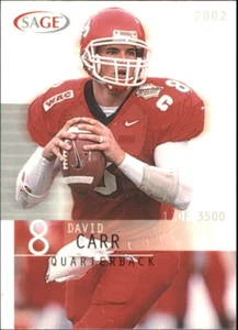 2002 Sage Football "Main Set" Base Cards - Picture 1 of 17