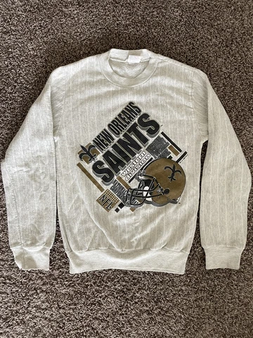 Vintage 1993 New Orleans Saints Children’s M 10/12 Sweat Shirt Cover