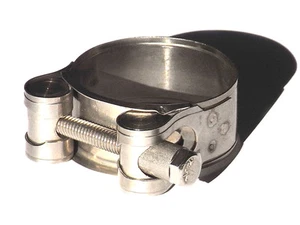 Edelstahl Rohrschelle 44-47mm VA Auspuffschelle Kadett B CIH OHV Rallye rostfrei - Bild 1 von 1