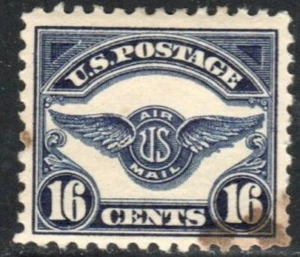 US Scott #C5, listed as used, full gum with hinge remnant. - Picture 1 of 2