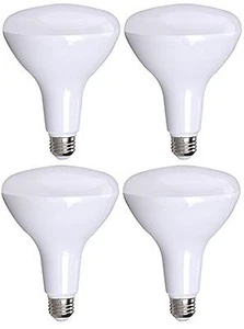 4 Pack Bioluz LED BR40 90 CRI Dimmable LED Bulb, 80W Equivalent (Uses 13W), 1... - Picture 1 of 6