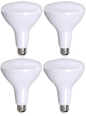 4 Pack Bioluz LED BR40 90 CRI Dimmable LED Bulb, 80W Equivalent (Uses 13W), 1... - Image 1 of 4