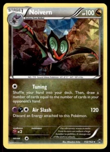 2015 Pokemon Surpreme Victors Noivern Cracked Holo #112 Heavy Play - Picture 1 of 2