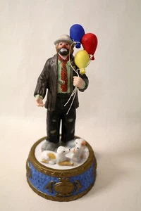 8" Clown San Francisco Spieluhr Co Emmett Kelly Jr My Favorite Things Figur - Bild 1 von 7