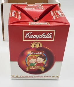 Campbell's 100th Birthday Christmas Ornament (2003) - New in box - Picture 1 of 3