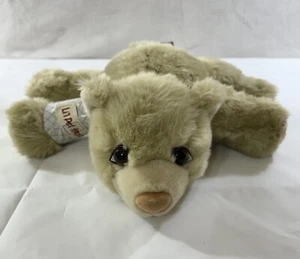 Vintage 15 Zoll Big Li'l Lil Little Pet Hospital hellbraun Teddybär Spielzeug Stofftier Plüsch G6 - Bild 1 von 7