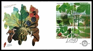 SG05 NETHERLANDS 2010 Two FDC's Celebrating the forest - Picture 1 of 2