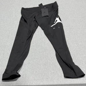 Michael Air Jordan Nike Jumpman Girls Black Leggings Yoga Pants XL NWT - Picture 1 of 5
